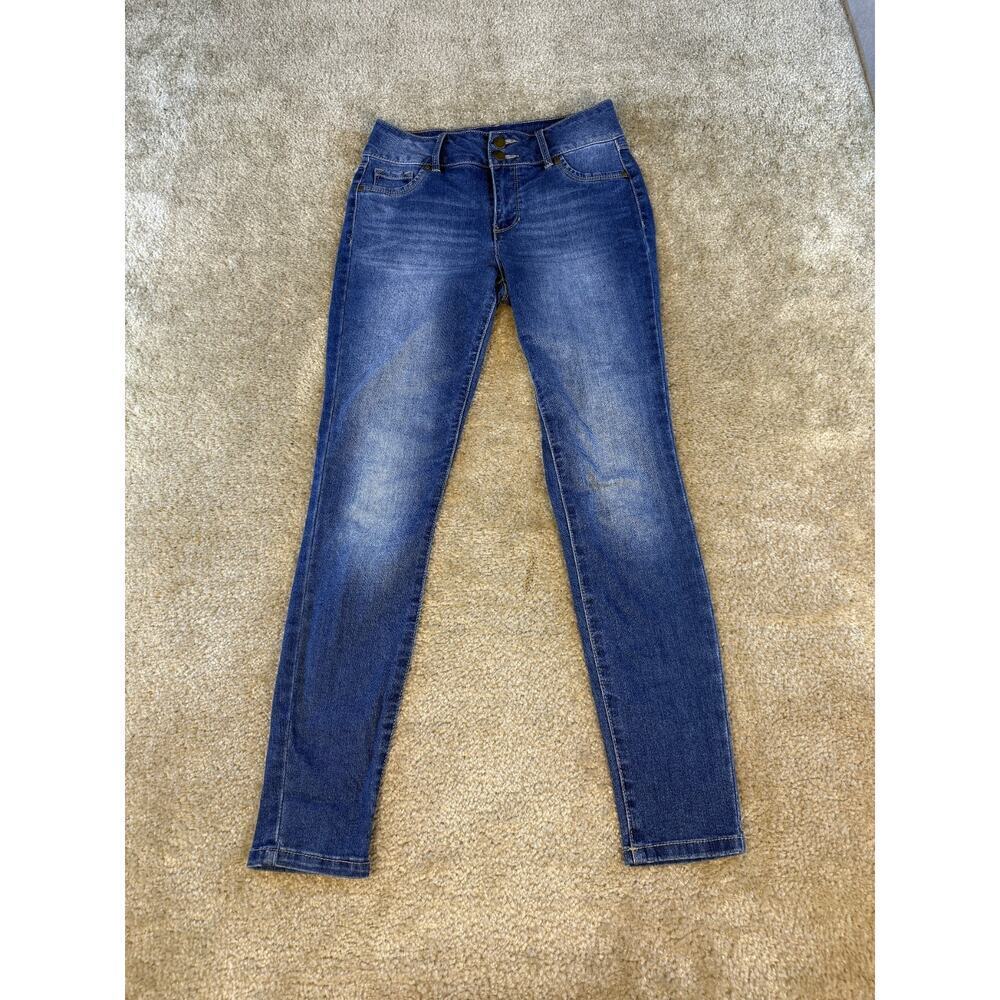 D. jeans Womens Size 6 Stretch Denim Skinny Jegging Jeans Blue 28x29 D249